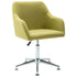 Swen Studio -  Swivel Dining Chairs 6 pcs Green Fabric (UK/IE/FI/NO only) (6x331503)
